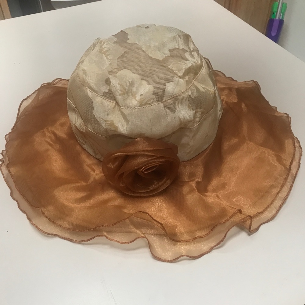 Fancy floppy summer hat